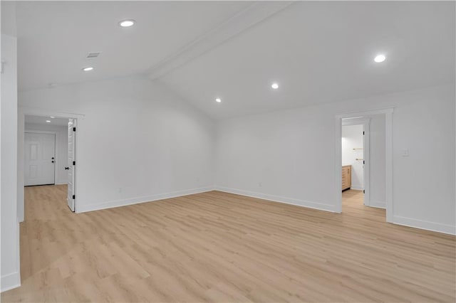 1208 Madison St, Metairie, LA 70001 - spare room with light wood-style floors and recessed lighting