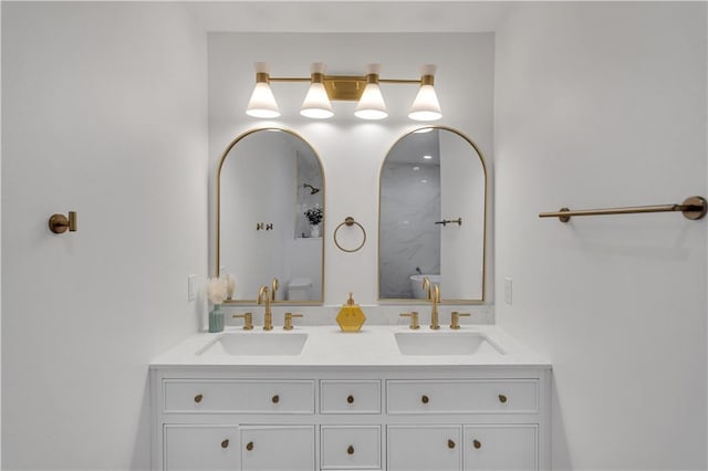 1208 Madison St, Metairie, LA 70001 - full bath featuring double vanity and a shower