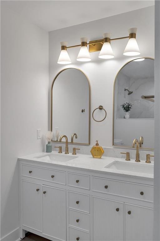 1208 Madison St, Metairie, LA 70001 - bathroom featuring double vanity
