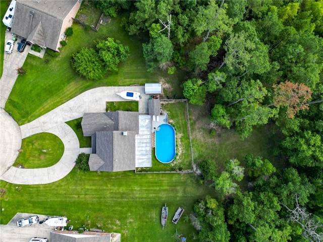 2004 Dierdorff Ct, Slidell, LA 70461 - bird's eye view of a pool