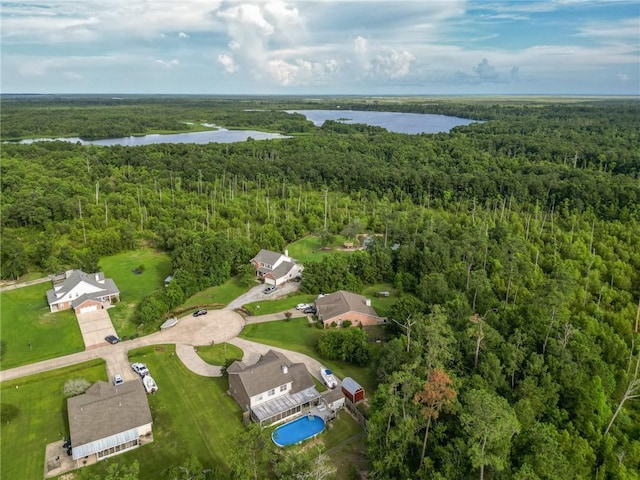 2004 Dierdorff Ct, Slidell, LA 70461 - aerial view of property and surrounding area with a nearby body of water