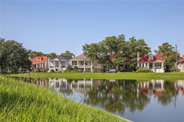 1455 Moss St, New Orleans, LA 70119 - water view with nearby suburban area