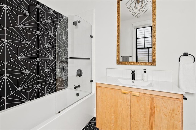 1039-41 Poland Ave, New Orleans, LA 70117 - bathroom with vanity and  shower combination