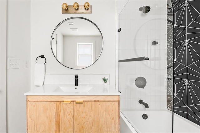 1039-41 Poland Ave, New Orleans, LA 70117 - full bathroom with vanity and washtub / shower combination