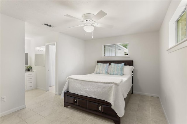 4720 Sheridan Ave, Metairie, LA 70002 - bedroom featuring baseboards and a ceiling fan
