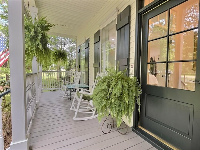 1217 W 15th Ave, Covington, LA 70433 - view of wooden porch