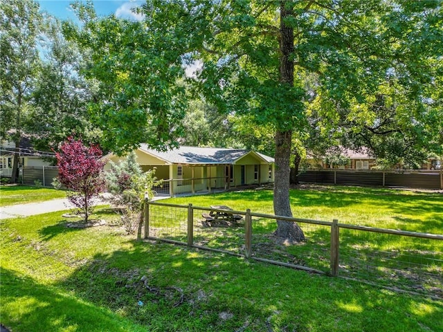2549 Villere St, Mandeville, LA 70448 - view of fenced yard