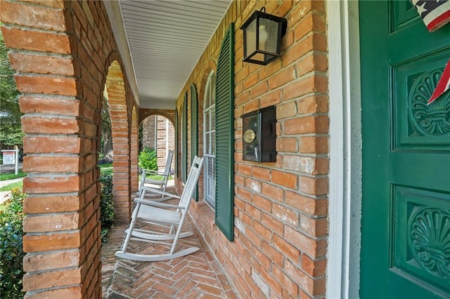 3540 Silver Maple Ct, New Orleans, LA 70131 - property entrance with covered porch and brick siding