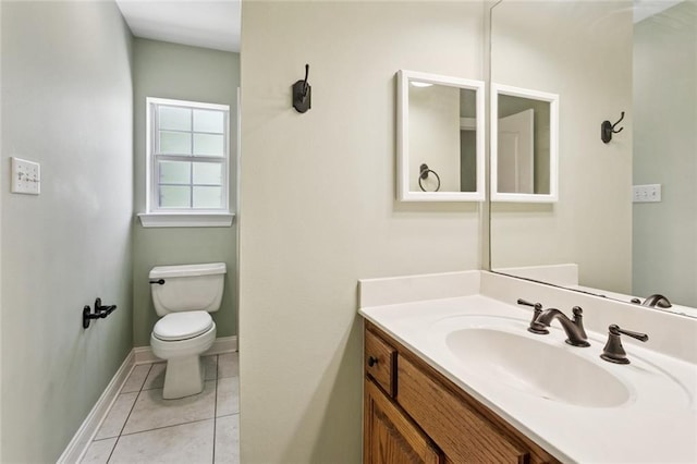 89 Catalpa Trce, Covington, LA 70433 - bathroom with vanity and tile patterned flooring