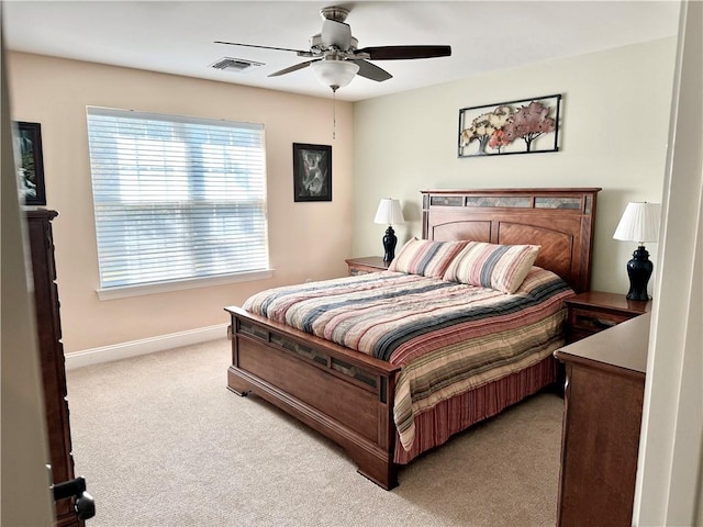 89 Catalpa Trce, Covington, LA 70433 - bedroom featuring light colored carpet and a ceiling fan