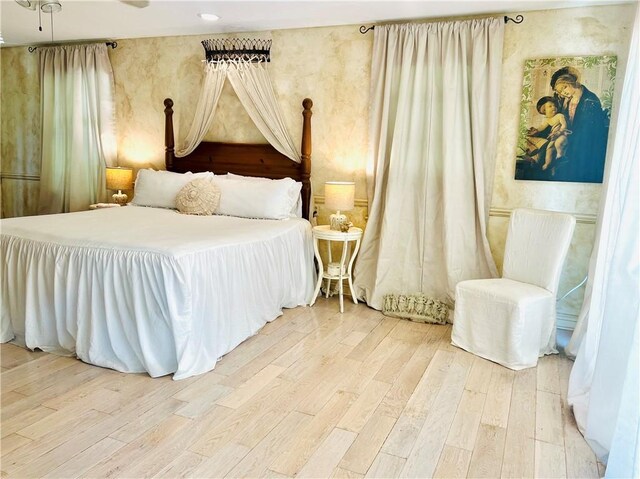 14 Riverbend Ln, Covington, LA 70433 - bedroom with wood finished floors