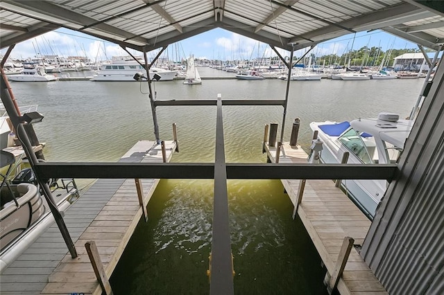 7720 Breakwater Dr, New Orleans, LA 70124 - dock with view of marina and a water view