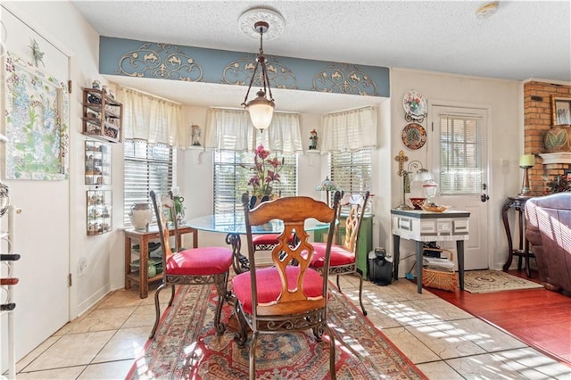 101 E Queensbury Dr, Slidell, LA 70461 - dining area featuring plenty of natural light and a textured ceiling