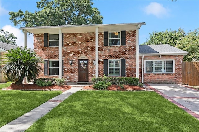 5237 Meadowdale St, Metairie, LA 70006 - view of front facade featuring brick siding