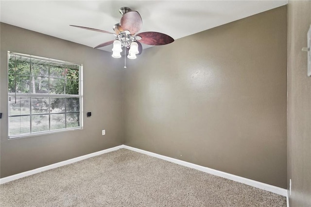 4046 Riviera Dr, Slidell, LA 70458 - empty room featuring carpet floors and ceiling fan