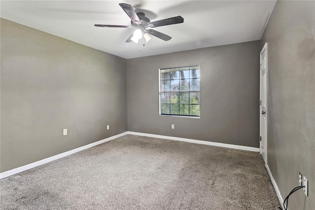 4046 Riviera Dr, Slidell, LA 70458 - unfurnished room with ceiling fan and carpet