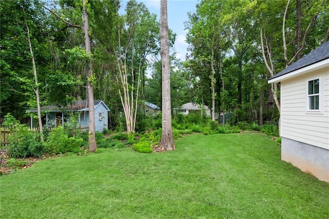 1023 W 19th Ave, Covington, LA 70433 - view of green lawn with an outdoor structure