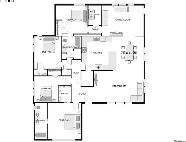 432 Emerald St, New Orleans, LA 70124 - view of home floor plan