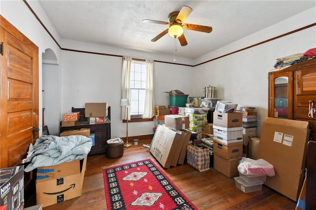 1815 S White St, New Orleans, LA 70125 - storage room with ceiling fan