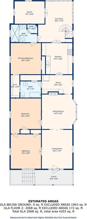 1815 S White St, New Orleans, LA 70125 - view of room layout