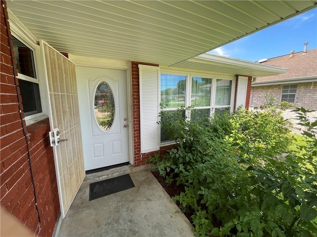 2305 26th St, Kenner, LA 70062 - doorway to property featuring brick siding