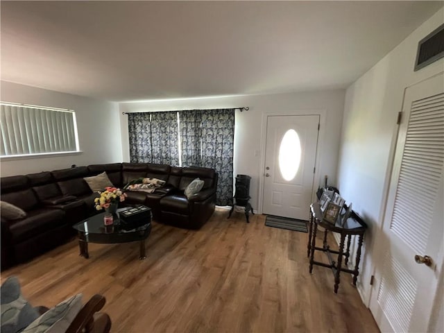2305 26th St, Kenner, LA 70062 - living area with wood finished floors