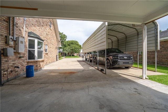 119 Gondrella Dr, Belle Chasse, LA 70037 - view of vehicle parking with a carport and driveway