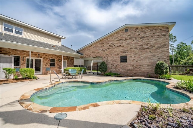 119 Gondrella Dr, Belle Chasse, LA 70037 - view of swimming pool featuring a patio