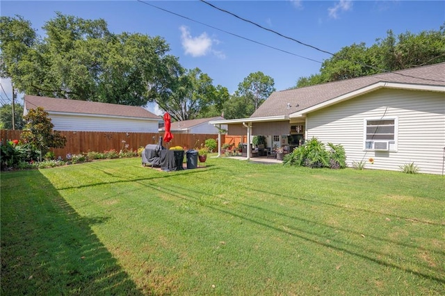 1500 Madewood Rd, La Place, LA 70068 - view of yard featuring a patio and cooling unit