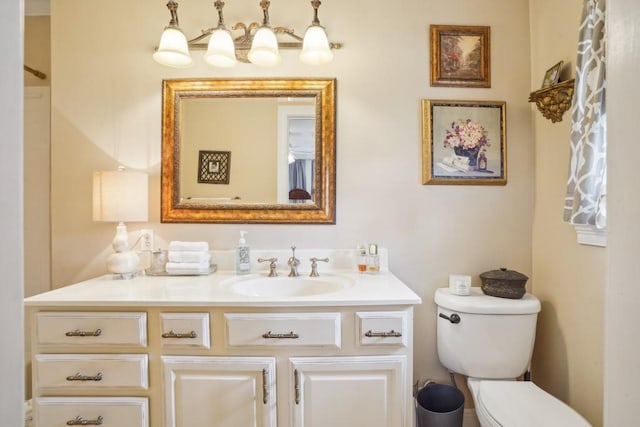 4320 Academy Dr, Metairie, LA 70003 - bathroom featuring toilet and vanity