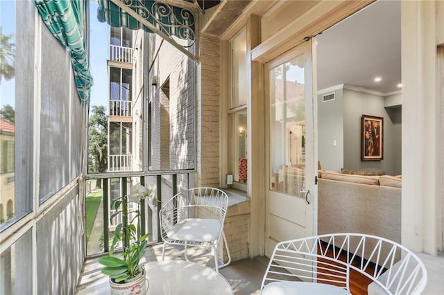 5421 St Charles Ave Unit 2D, New Orleans, LA 70115 - view of balcony
