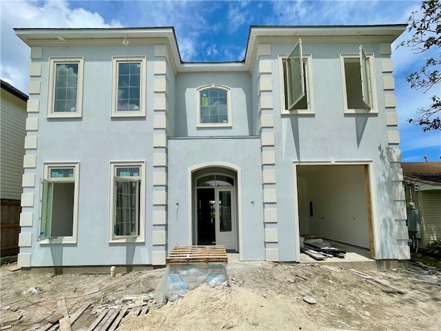 420 Metairie Heights Ave, Metairie, LA 70001 - view of front of property with stucco siding and a garage
