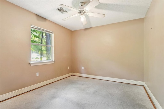 3 Trace Loop, Mandeville, LA 70448 - spare room featuring ceiling fan and a textured ceiling