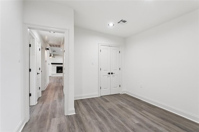 12 Fairlane Dr, Metairie, LA 70003 - unfurnished bedroom with wood finished floors, recessed lighting, and a closet