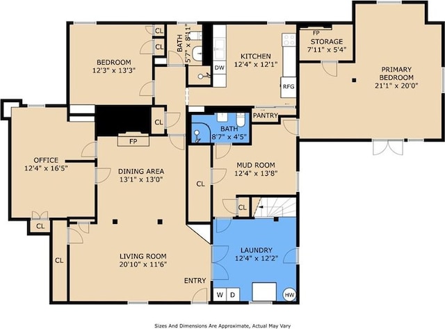 1338 Fern St, New Orleans, LA 70118 - view of room layout