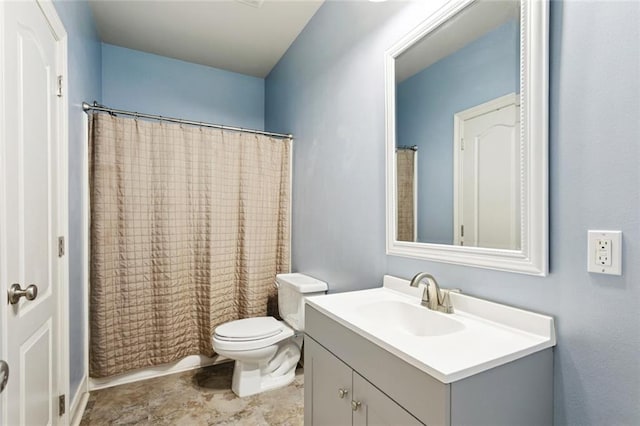 217 Sap Berry Dr, Madisonville, LA 70447 - bathroom featuring vanity and a shower with curtain