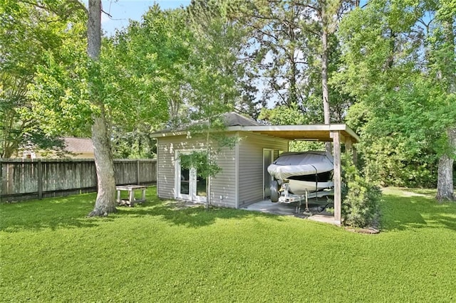 217 Sap Berry Dr, Madisonville, LA 70447 - back of property