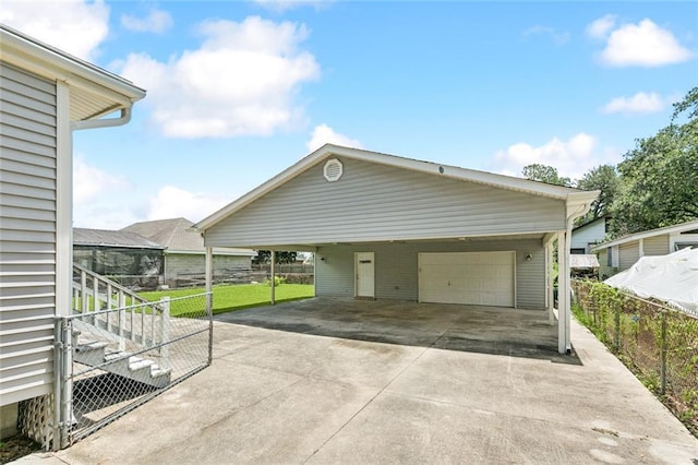 202 Amelia St, Destrehan, LA 70047 - garage with a garage