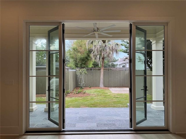 209 Avenue E Ave E, Metairie, LA 70005 - entryway with healthy amount of natural light and wood finished floors