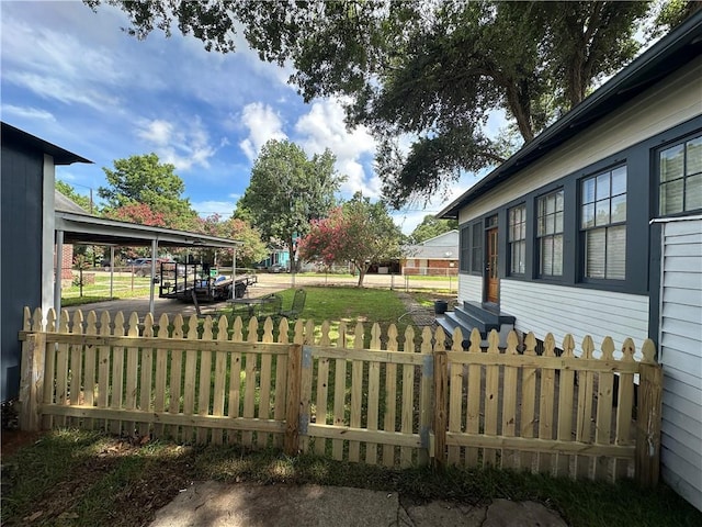 1401 Jefferson St, Gretna, LA 70053 - view of yard