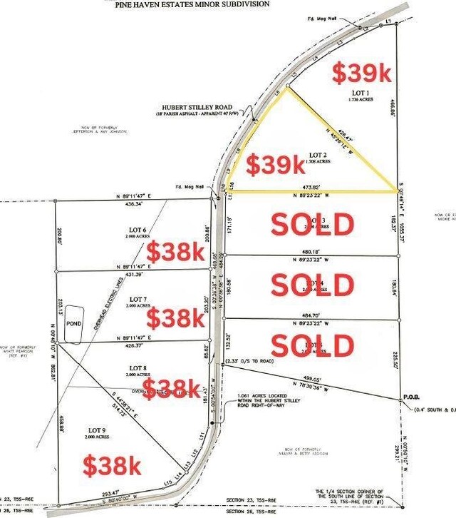LOT2 Hubert Stilley Rd, Independence, LA 70443
