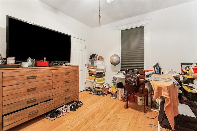 1640 Poland Ave, New Orleans, LA 70117 - home office featuring light wood-style flooring