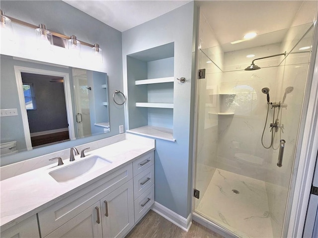 20 Bernice Dr, Luling, LA 70070 - full bathroom featuring a shower stall and vanity