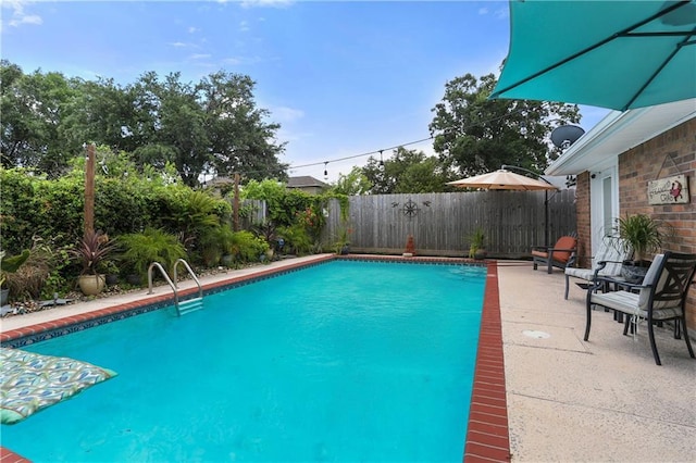 159 Valerie St, River Ridge, LA 70123 - view of pool featuring a fenced backyard and a patio area