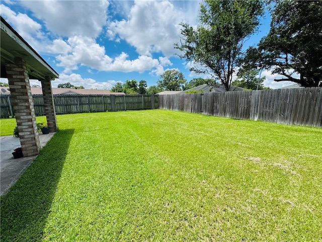 6655 Dalark Dr, Baton Rouge, LA 70812 - view of fenced backyard