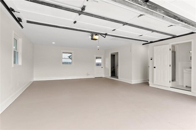 40 Holly Dr, Gretna, LA 70053 - garage with a garage door opener