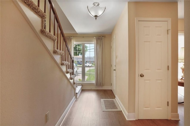 4740 Avron Blvd, Metairie, LA 70006 - foyer entrance with wood finished floors and stairs