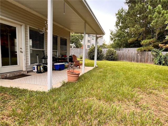 146 Emerald Oaks Dr, Covington, LA 70433 - view of yard with a patio area