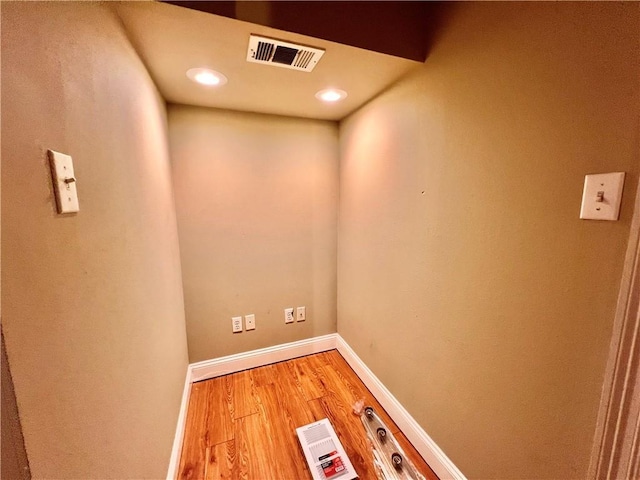 146 Emerald Oaks Dr, Covington, LA 70433 - unfurnished room with wood finished floors and recessed lighting