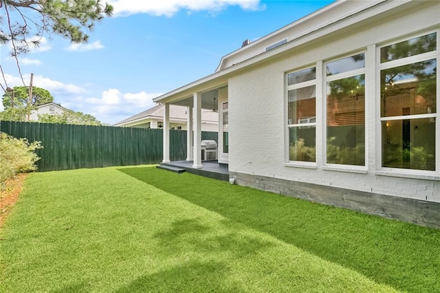 108 Dorrington Blvd, Metairie, LA 70005 - view of yard with a patio area